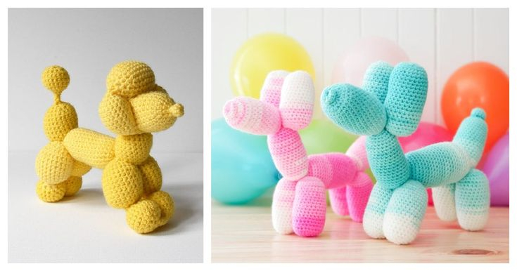 10 Balloon Dog Crochet Patterns Crochet Animals Free Patterns 