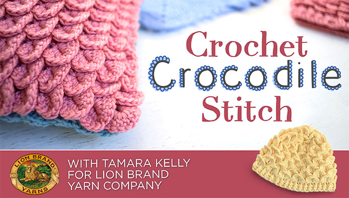 10 Free Crochet Patterns Using Crocodile Stitch Crochet For You
