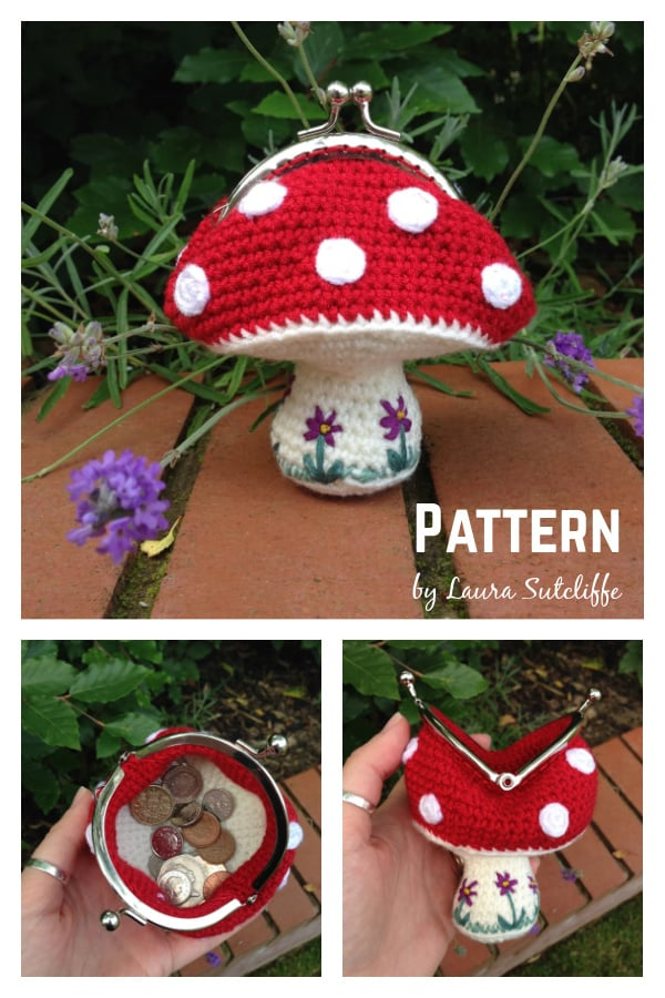 10 Mushroom Purse Bag Crochet Patterns Page 3 Of 3