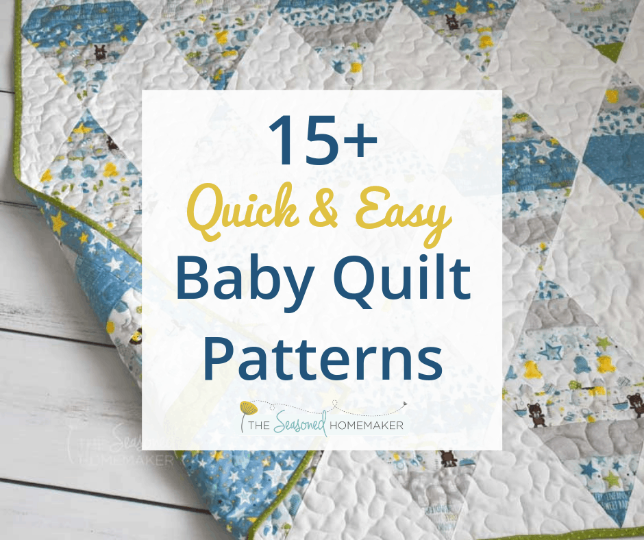 15 Free Baby Quilt Patterns The Seasoned Homemaker 