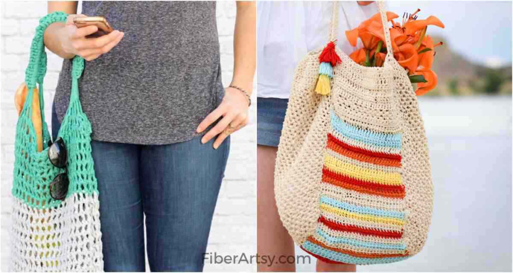15 Free Crochet Market Bag Patterns FiberArtsy