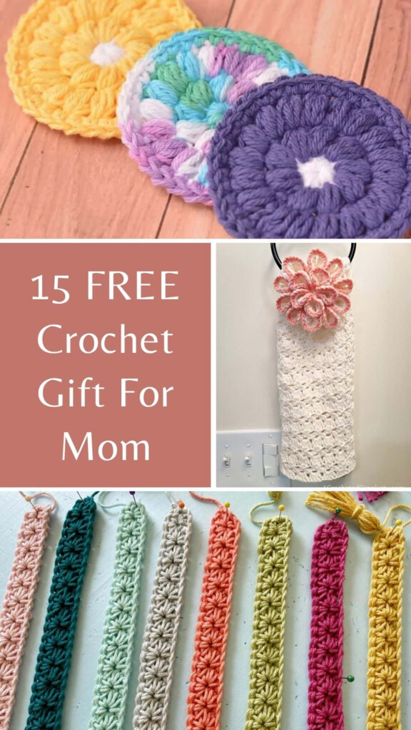 15 Free Quick Crochet Gifts For Mom Made By Gootie