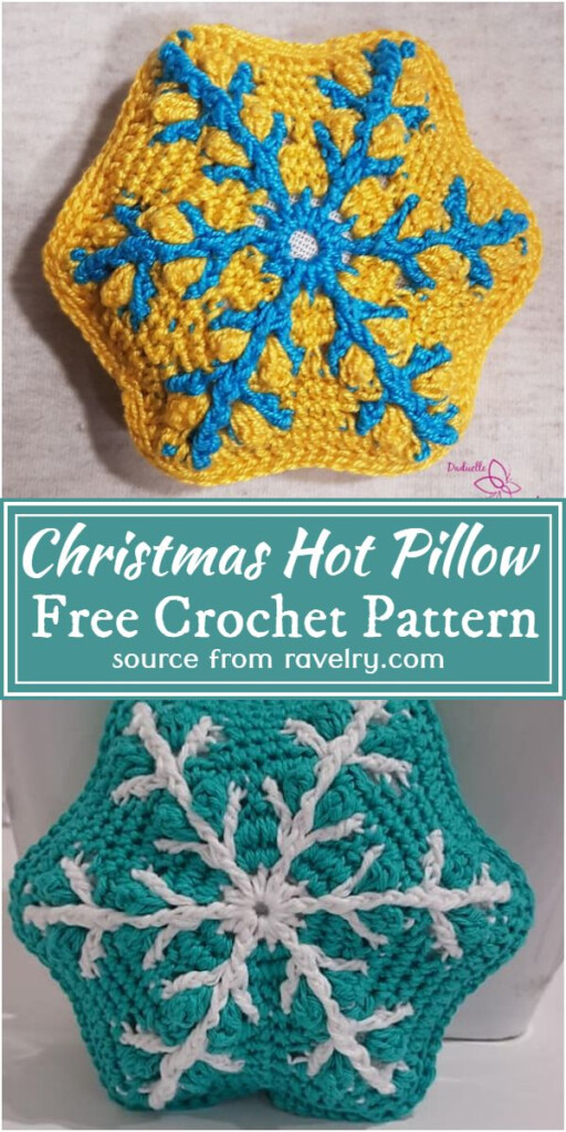 17 Best Free Crochet Christmas Pillow Patterns