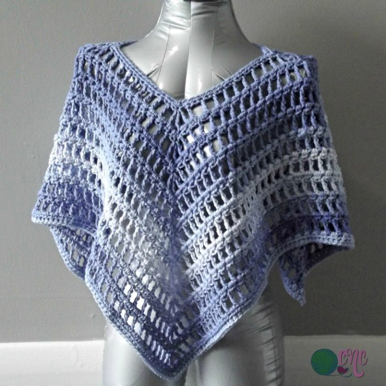17 Figure Flattering Free Crochet Poncho Patterns Cream Of The Crop 