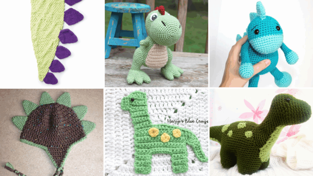 18 Free Easy Dinosaur Crochet Patterns Easy Crochet Patterns
