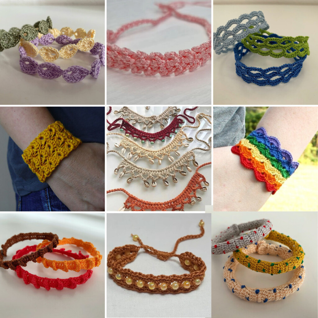 19 Adorable Free Crochet Bracelet Patterns only 30 Mins Little 
