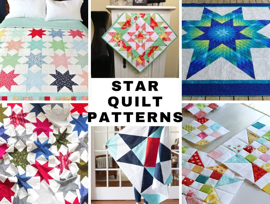 19 Free Star Quilt Patterns And Star Blocks Hello Sewing