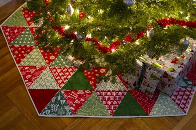 20 Free Quilted Christmas Tree Skirt Patterns Guide Patterns