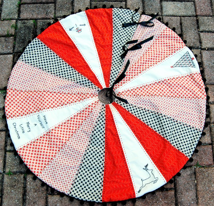 20 Free Quilted Christmas Tree Skirt Patterns Guide Patterns