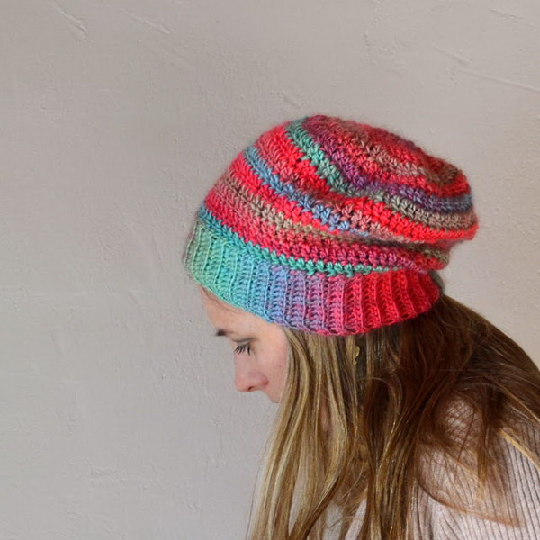 25 Easy Crochet Hats With Free Tutorials Styletic