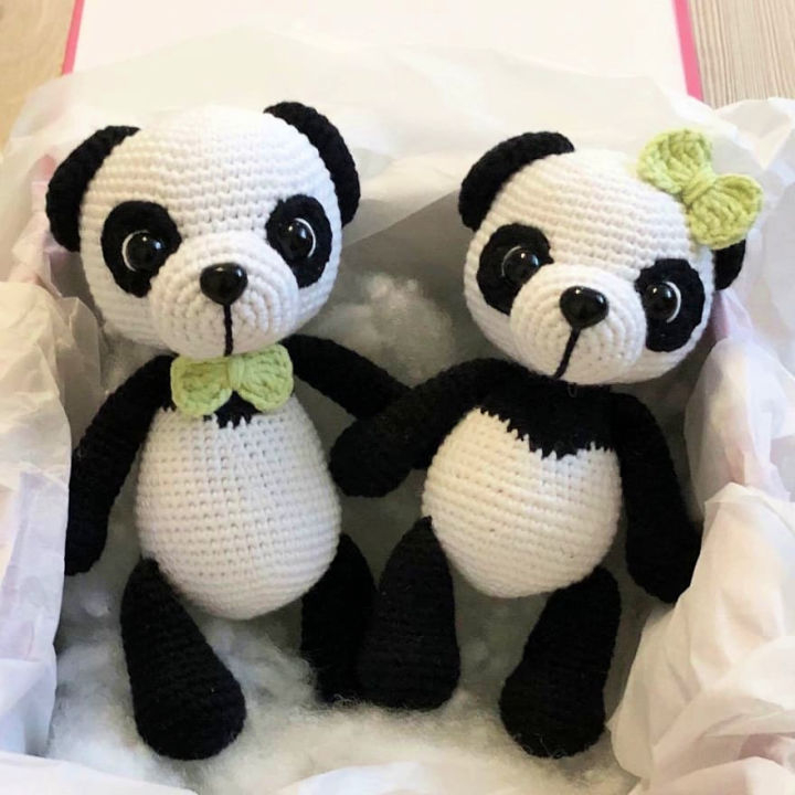 25 Free Crochet Panda Patterns Amigurumi Pattern 