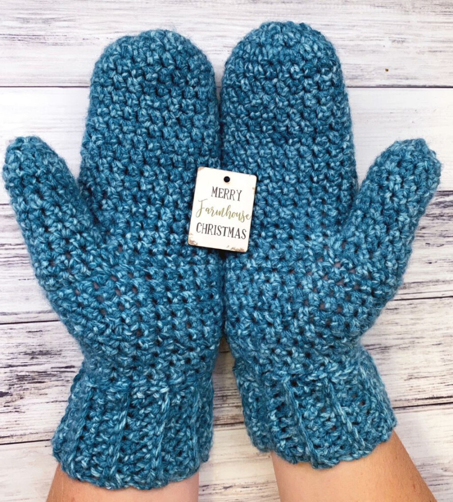 25 Sleek And Sophisticated Free Crochet Mitten Patterns Love Life Yarn 
