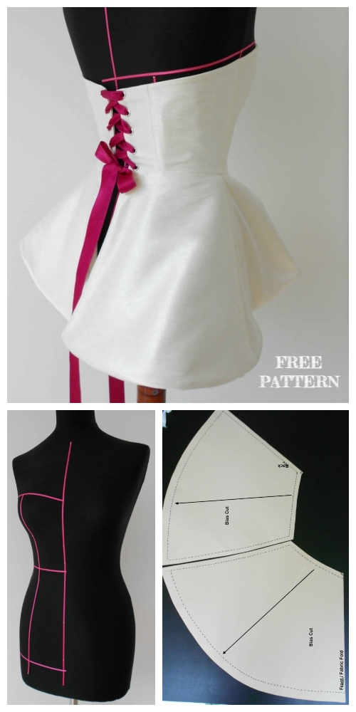 35 Free Printable Corset Top Pattern EdvinPrehaan