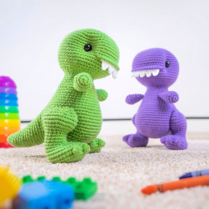 40 Free Crochet Dinosaur Patterns Amigurumi Pattern 
