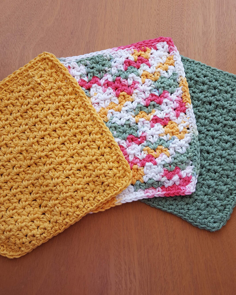 5 Free Crochet Dishcloth Patterns Dishcloth Crochet P Vrogue co