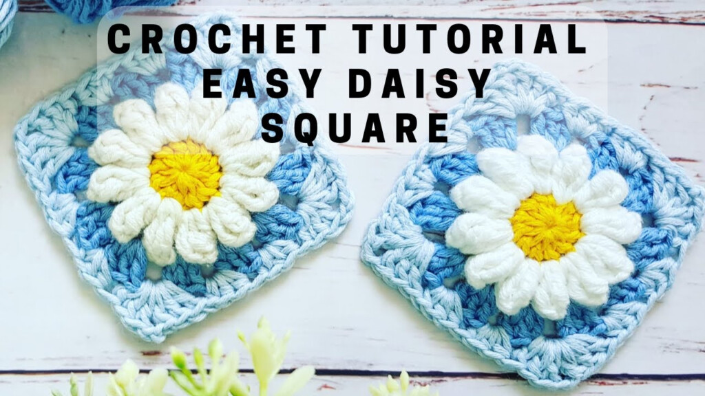 5985 Free Crochet Granny Square Flower Patterns Free Kinitting Patterns