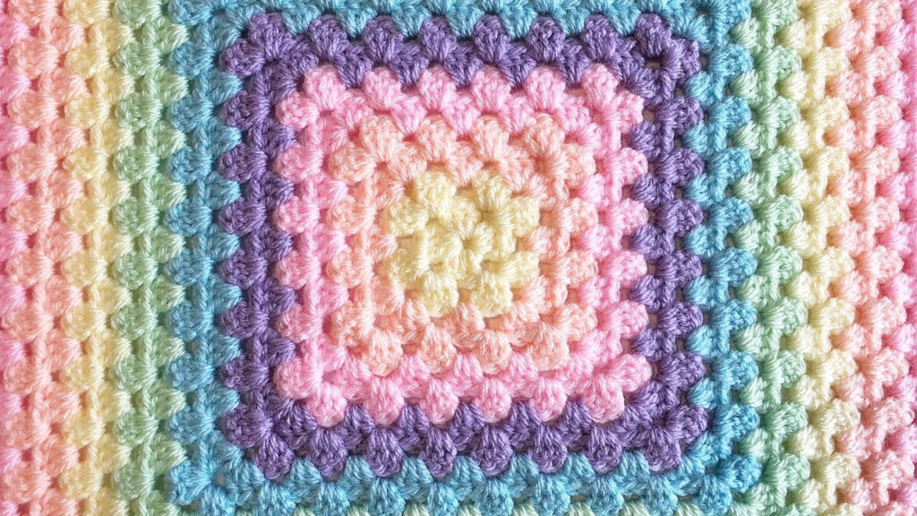 7978 Granny Square Blanket Pattern Beginner Free Kinitting Patterns