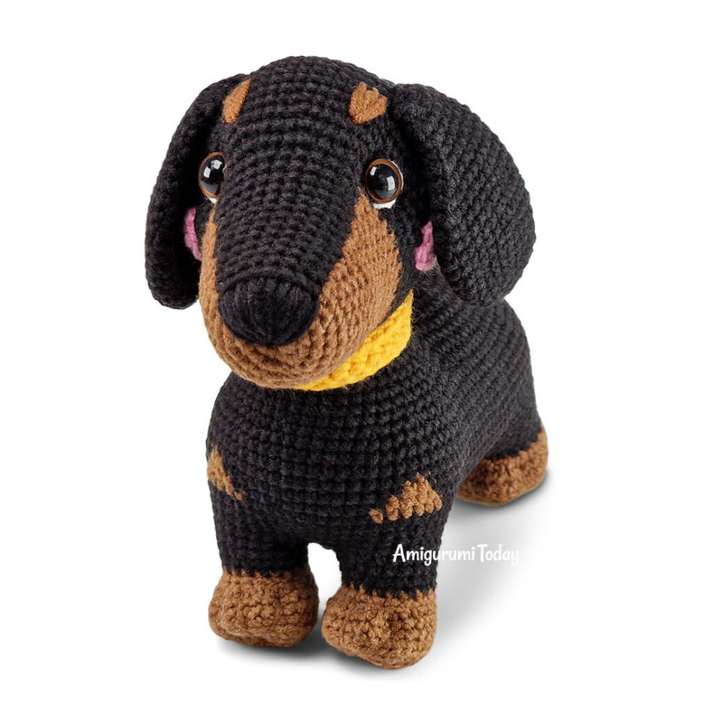 Amigurumi Dachshund Dog Crochet Pattern Amigurumi Today