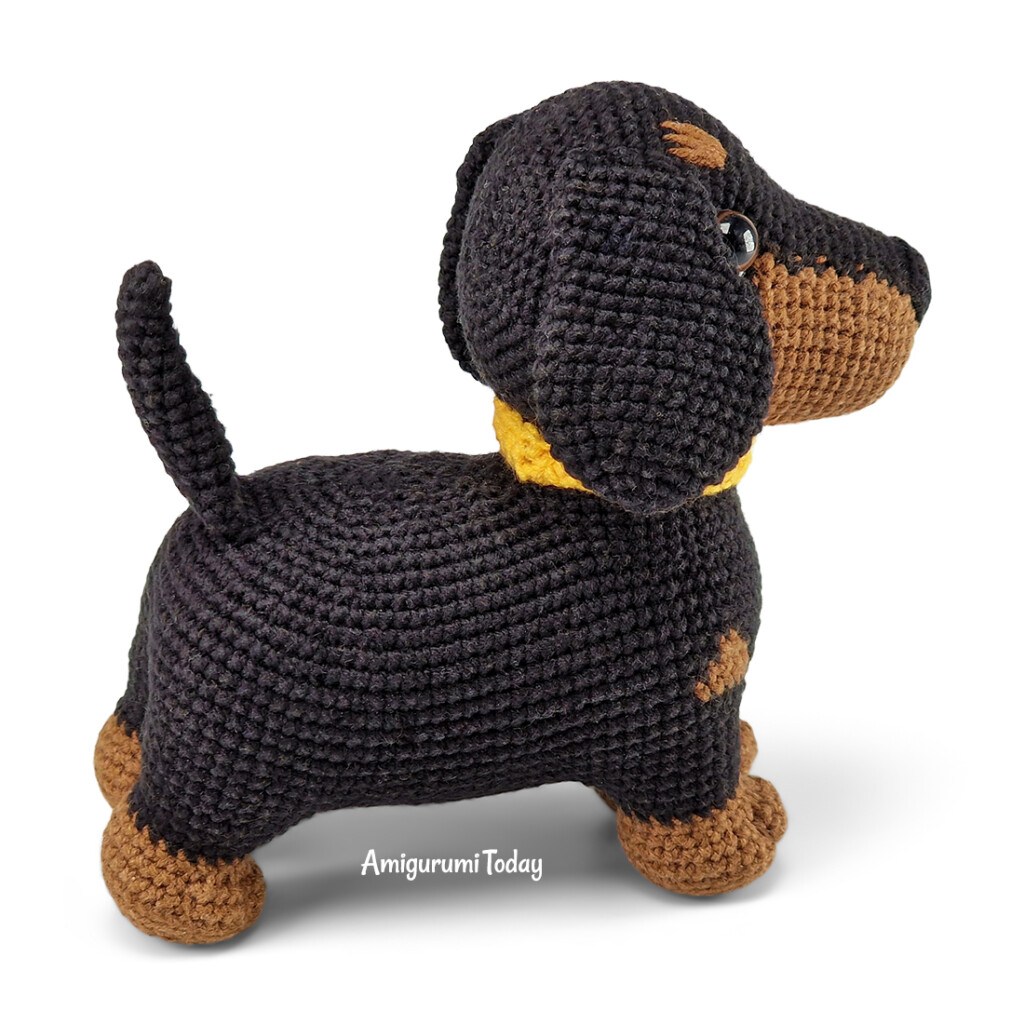 Amigurumi Dachshund Dog Crochet Pattern Amigurumi Today