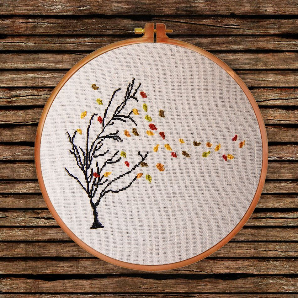 Autumn Cross Stitch Patterns Free Printable Templates Free