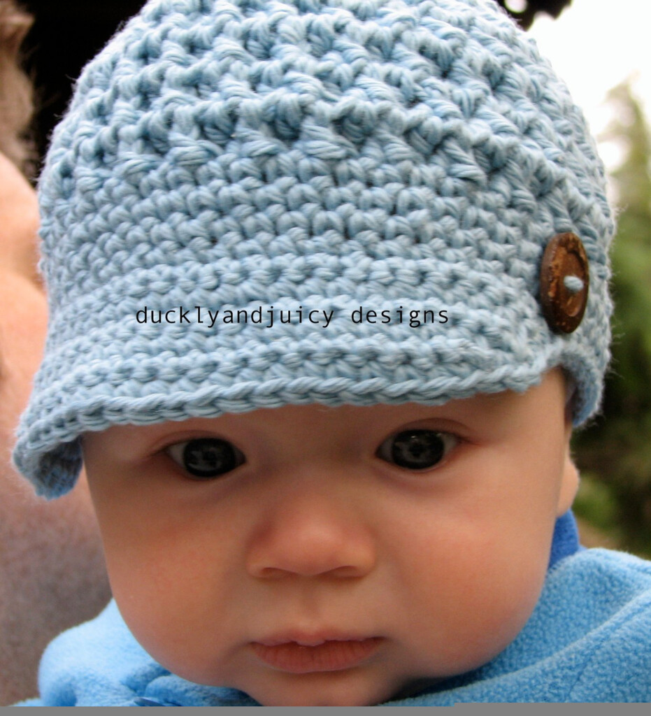 Baby Boy Crochet Hat Patterns For Beginners Mecrochet