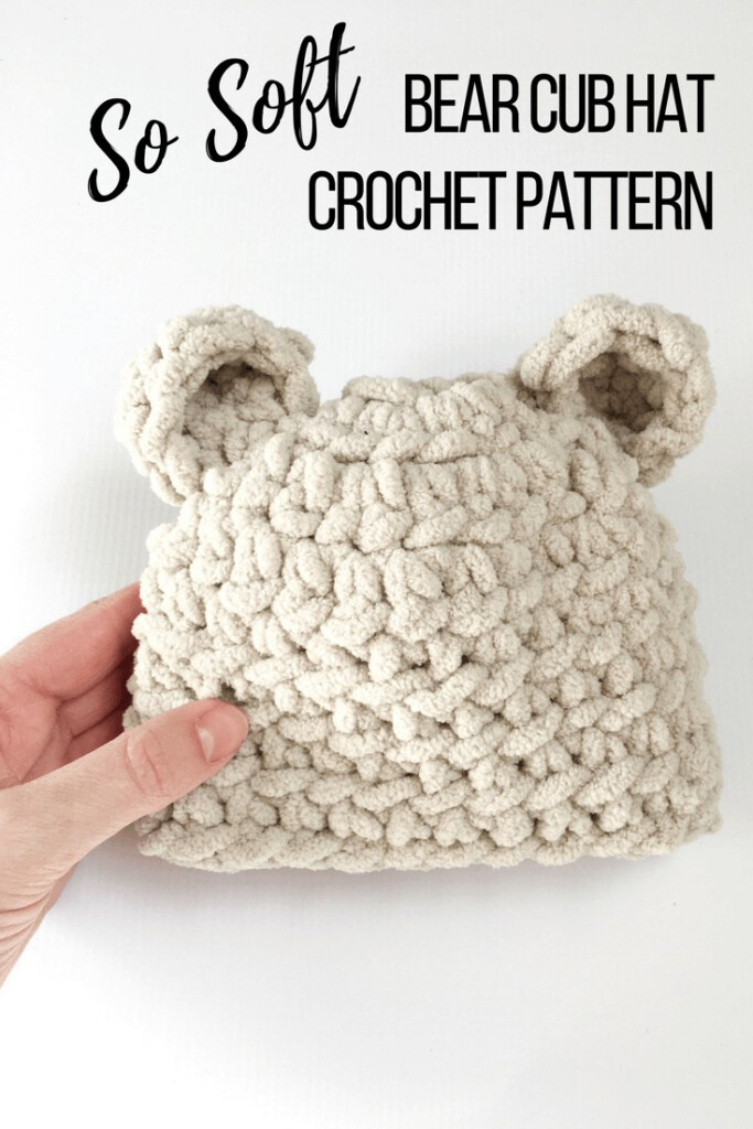 Baby Hat Crochet Pattern Using Bulky Yarn Crochet Pattern Free