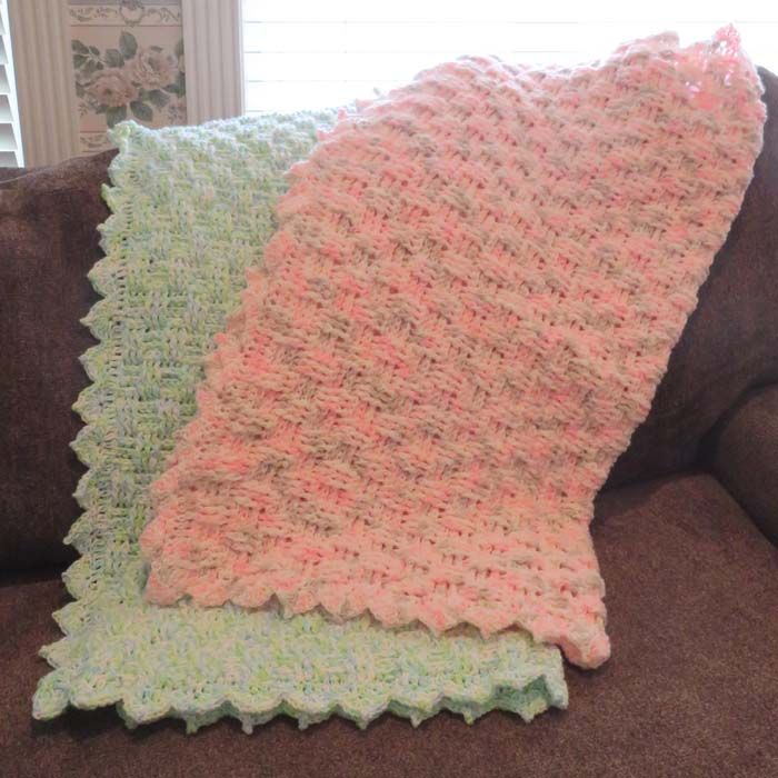 Basket Weave Baby Blanket Free Crochet Pattern Shannon 39 s Grotto