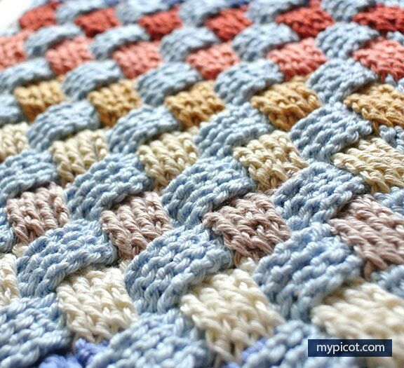 Basket Weave Crochet Blanket Pattern Free Web Featured Patterns Of The 