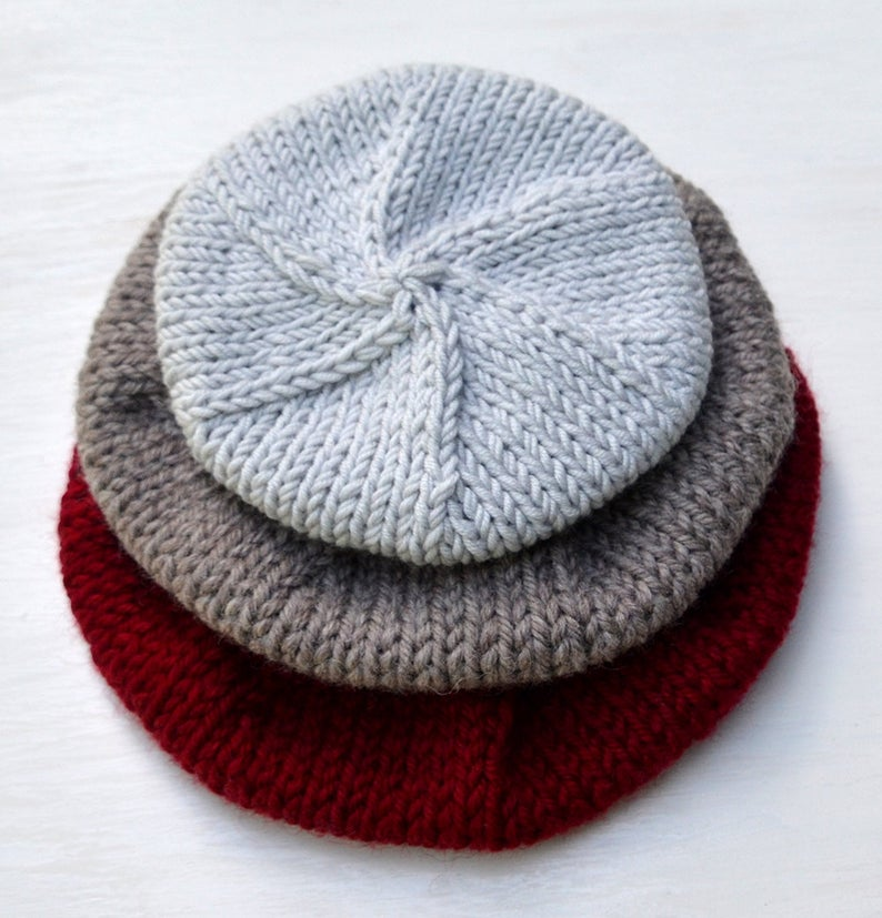 Beret Knitting Pattern