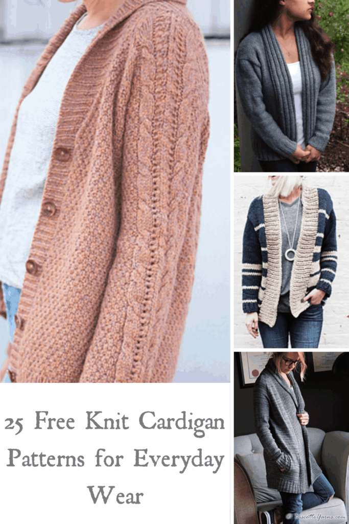Best Free Knit Cardigan Patterns Love Life Yarn 