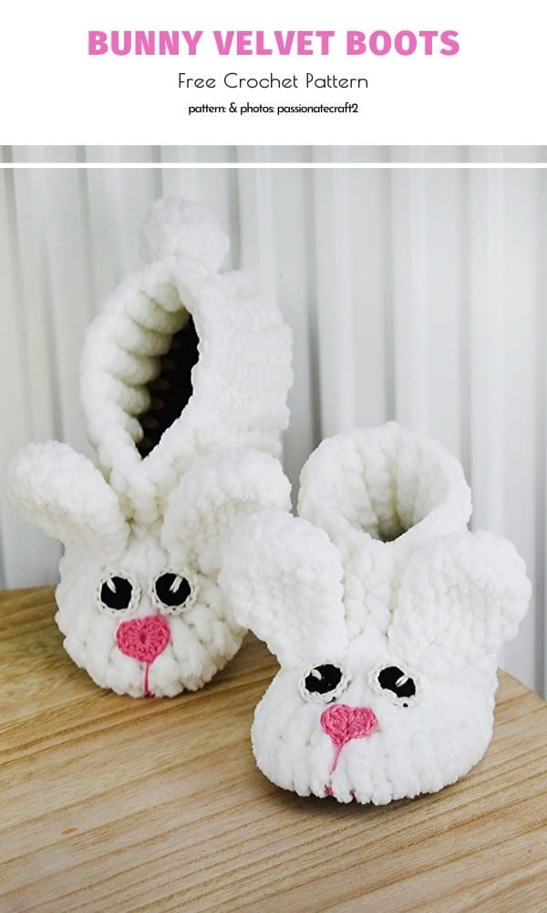 Bunny Slippers Free Crochet Patterns Your Crochet