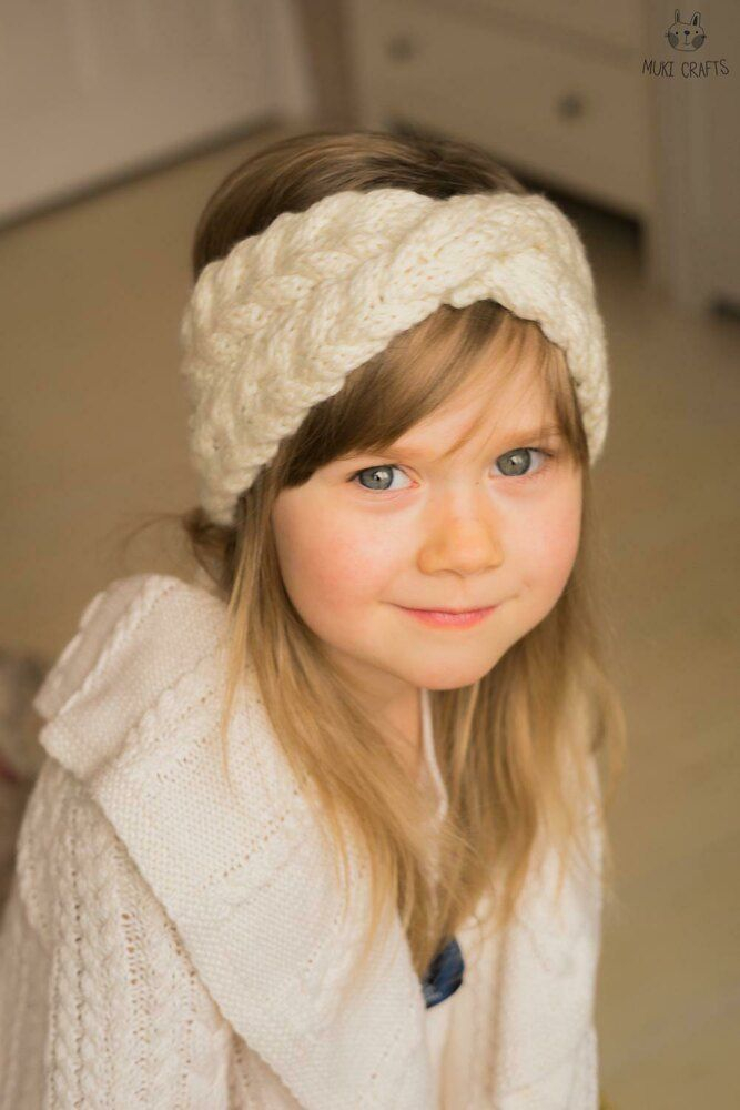 Cable Knit Headband Pattern Mikes Naturaleza