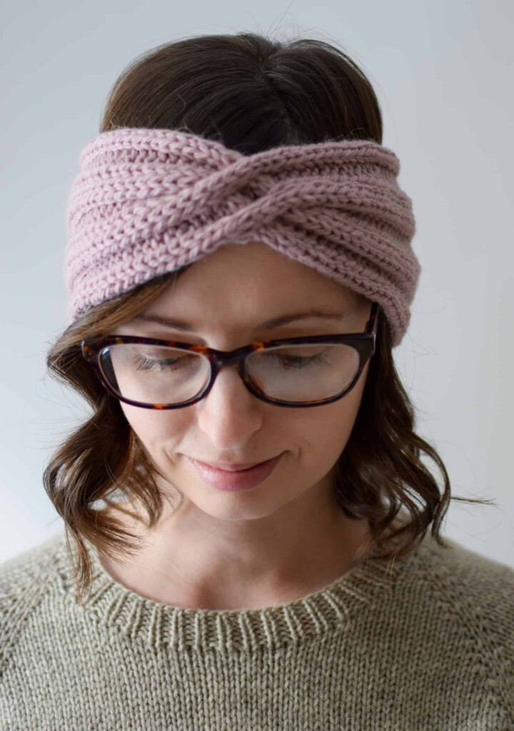 Cable Twist Headband Free Pattern Knifty Knittings