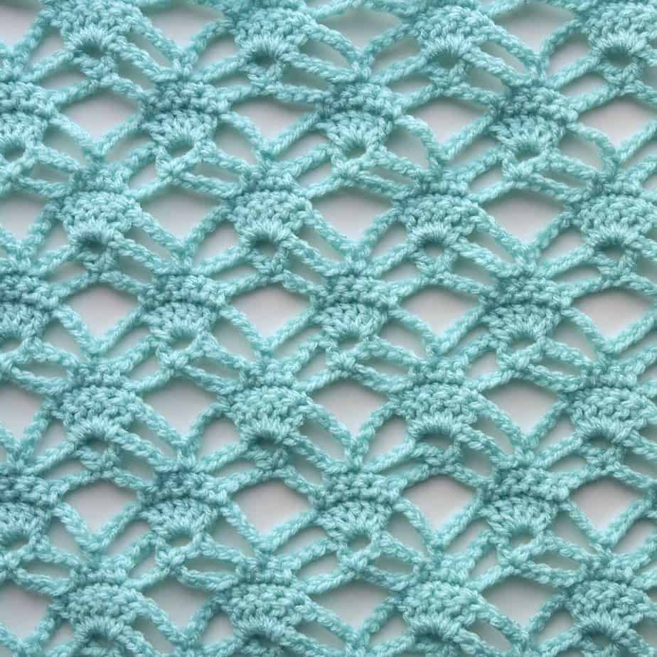 Candlelight Lace Free Crochet Stitch Tutorial CrochetKim 