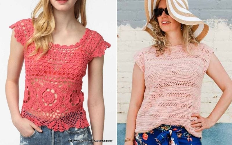 Charming Crochet Tops For Summer With Free Patterns Your Crochet