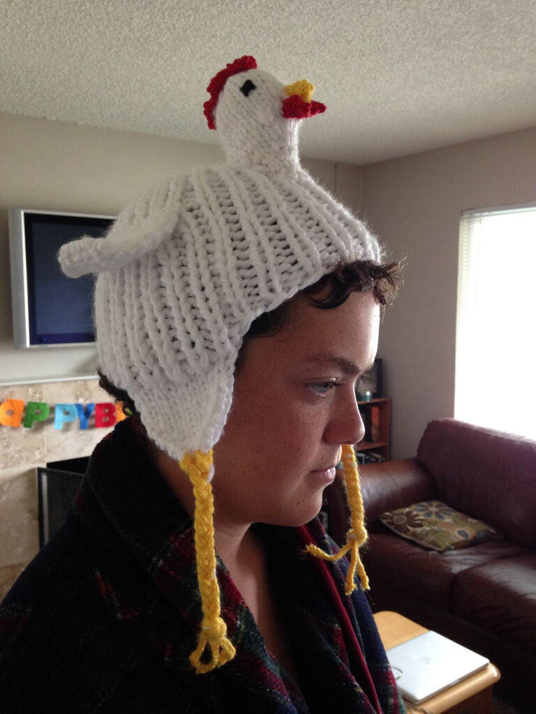 Chicken Hat Crochet Pattern Free Printable Templates Free