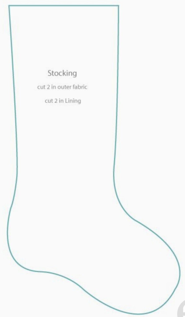 Christmas Stocking Patterns Free Printables