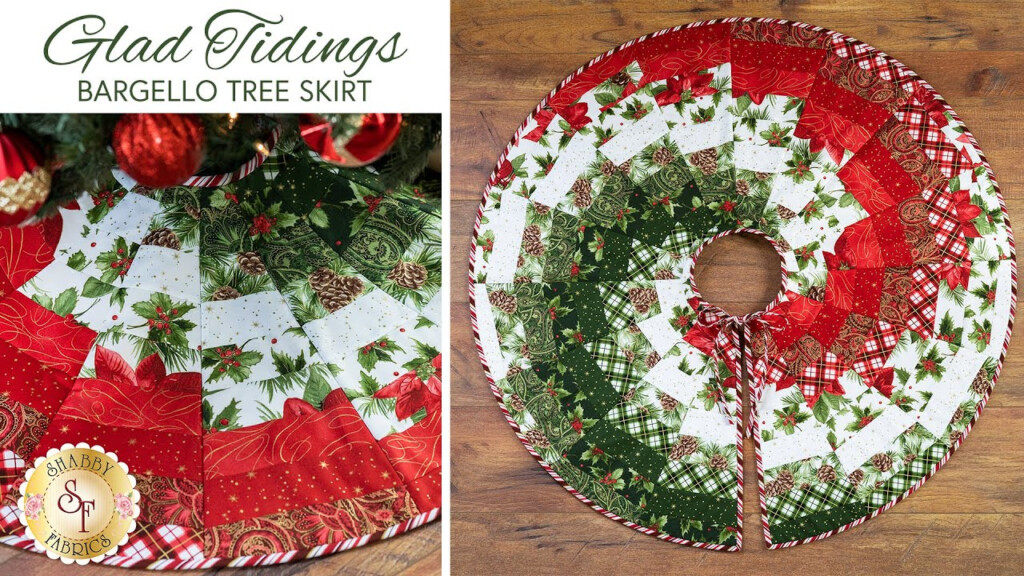 Christmas Tree Skirt Quilt Pattern Free
