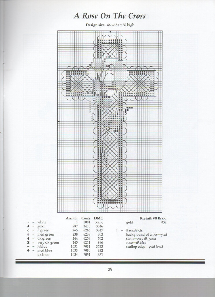 Counted Cross Stitch Patterns Religious