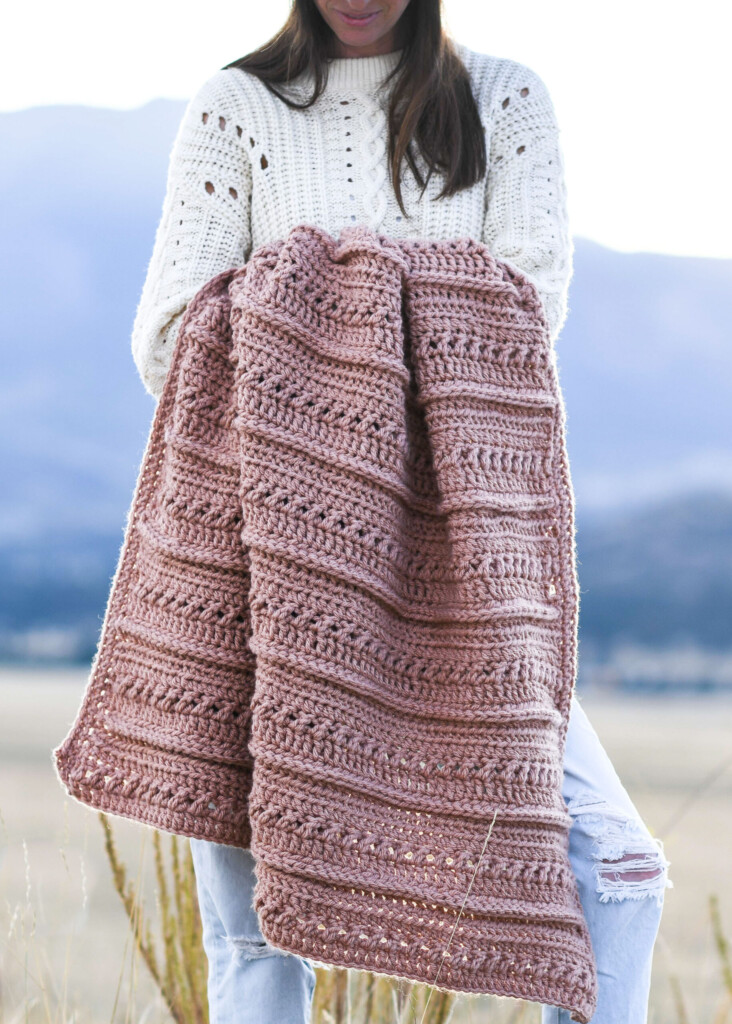 Crochet Blanket Pattern Colorado Throw Mama In A Stitch