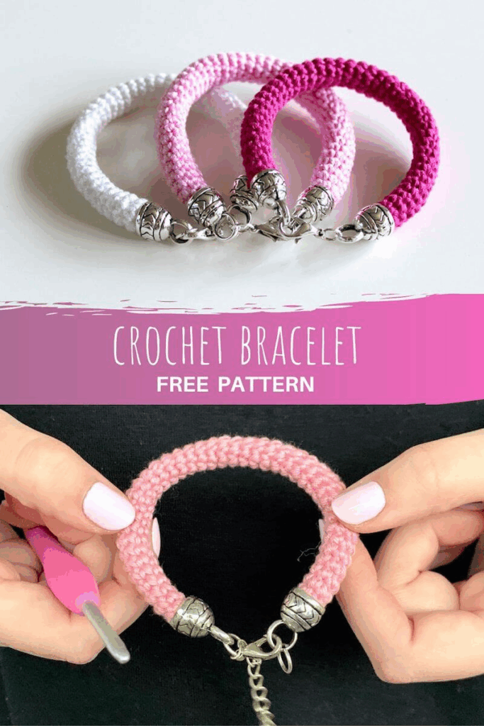Crochet Bracelet Free Crochet Pattern By Artofit