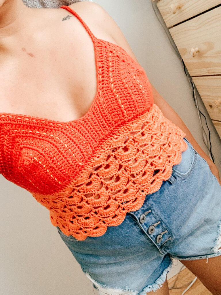 Crochet Bralette How To M The Sunrise Crochet Bralette free Pattern 
