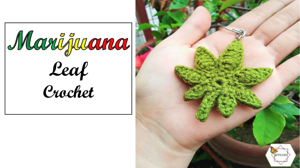 Crochet Cannabis Leaf Tutorial
