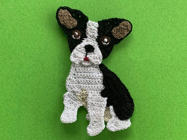 Crochet French Bulldog Pattern Free Crochet French Bulldog Pattern 