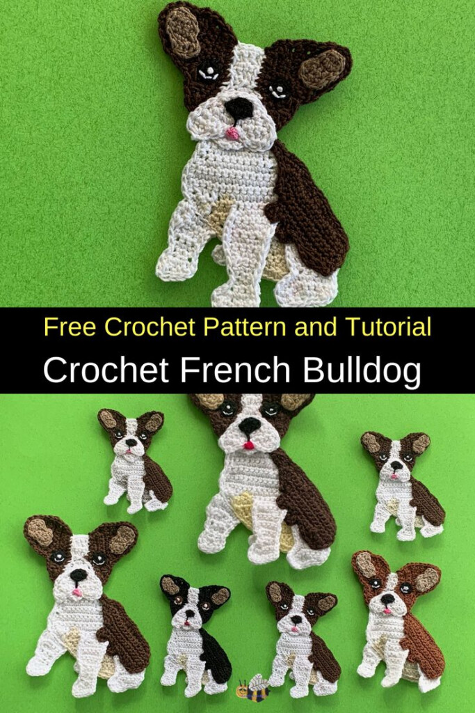 Crochet French Bulldog Pattern Free Crochet French Bulldog Pattern 