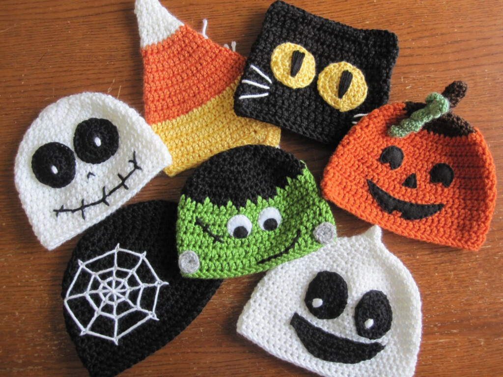 Crochet Halloween Hats Free Patterns Thread A Yarn Needle With The 