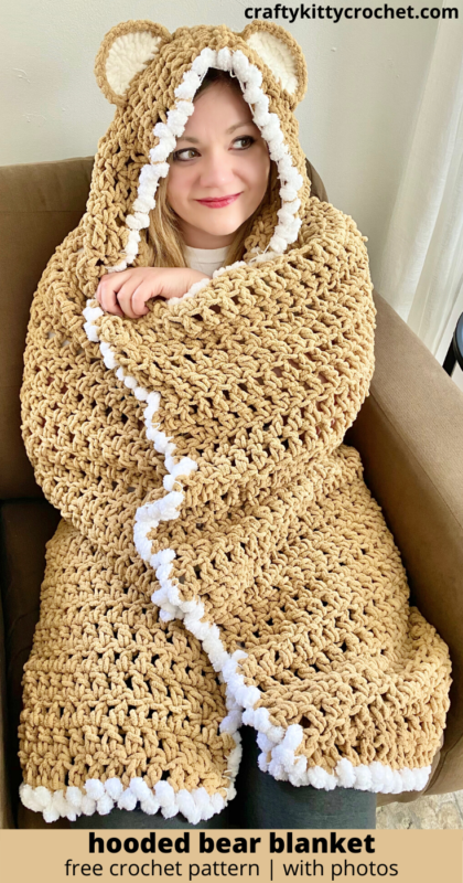 Crochet Hooded Blanket Free Patterns Tutorials 48 OFF