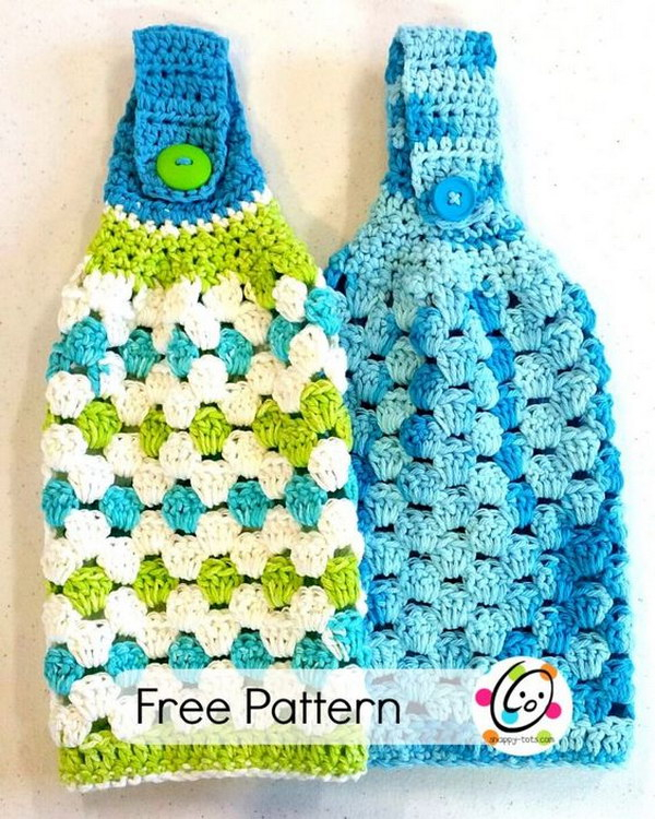 Crochet Knitted Dishcloth Patterns