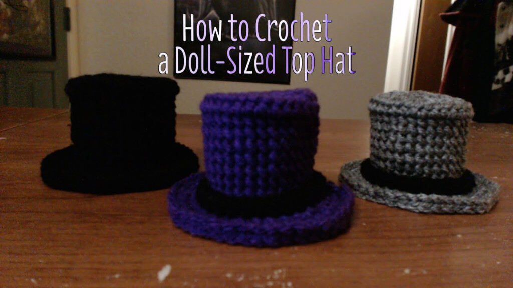 Crochet Mad Willy Top Hat Pattern Tutorial 41 OFF