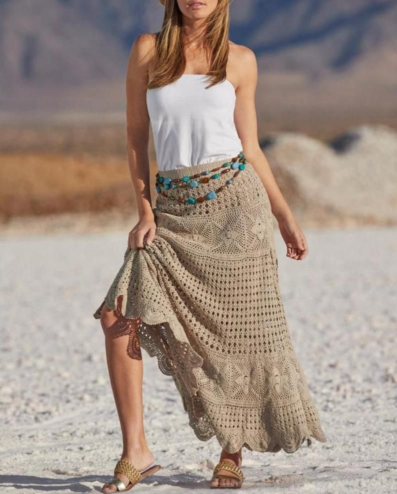 Crochet Maxi Skirt Free Pattern Crochet Maxi Skirt Cr Vrogue co